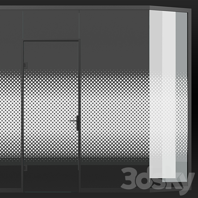 Vinyl film set for glass 06 3ds Max - thumbnail 3