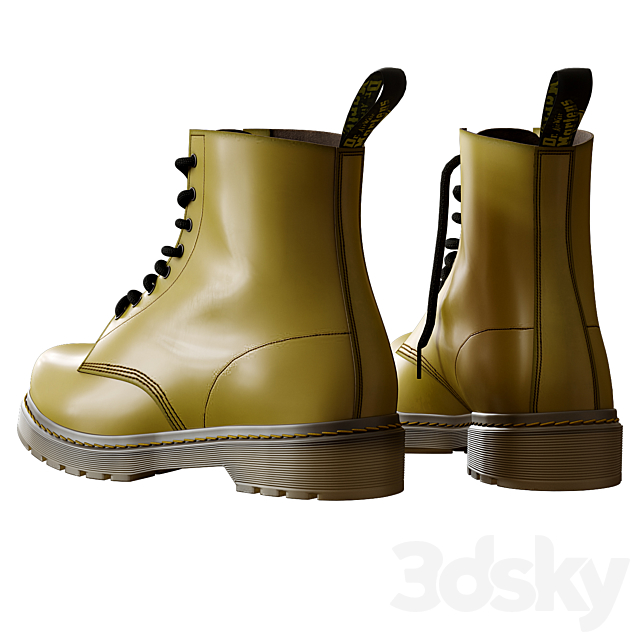 D.R. MARTENS 1460 SMOOTH 3DSMax File - thumbnail 5