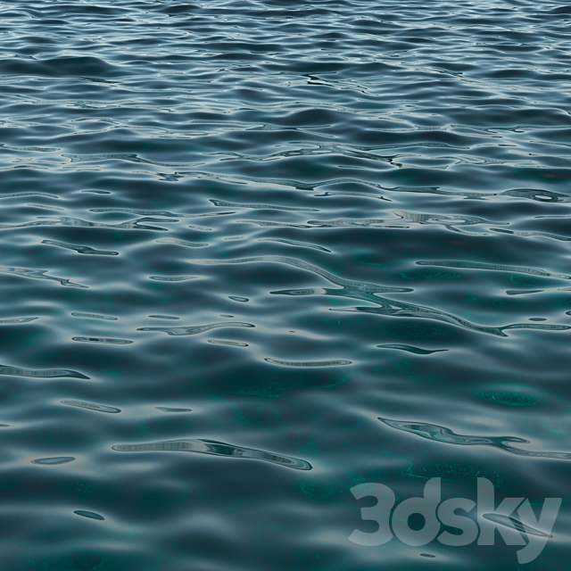 Ocean 3 3DS Max Model - thumbnail 2