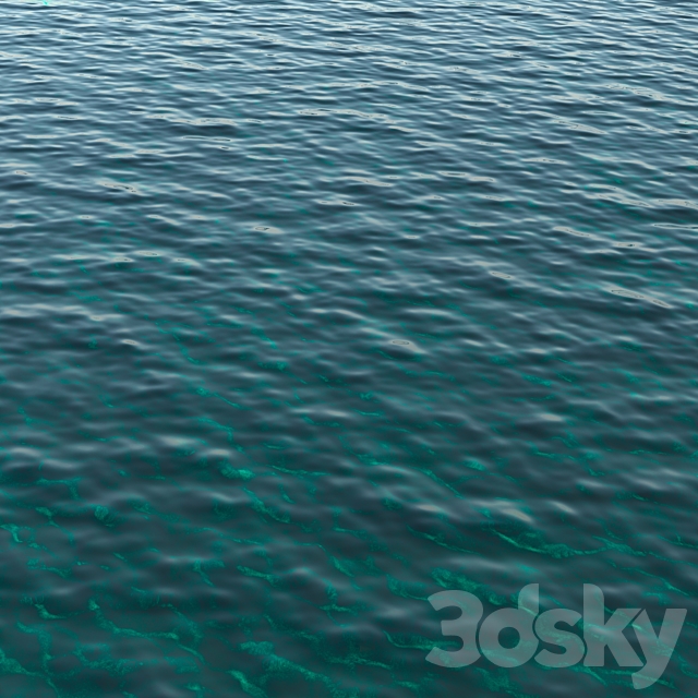 Ocean 3 3DS Max Model - thumbnail 6