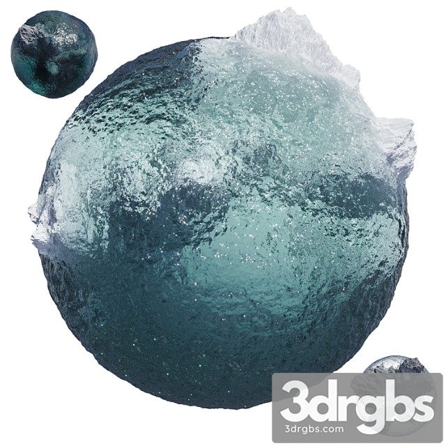 Procedural ocean water material. no textures. - thumbnail 1