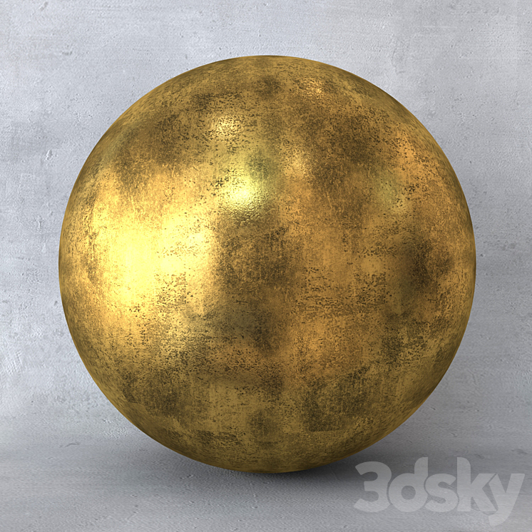 Antiq Gold 3DS Max - thumbnail 1