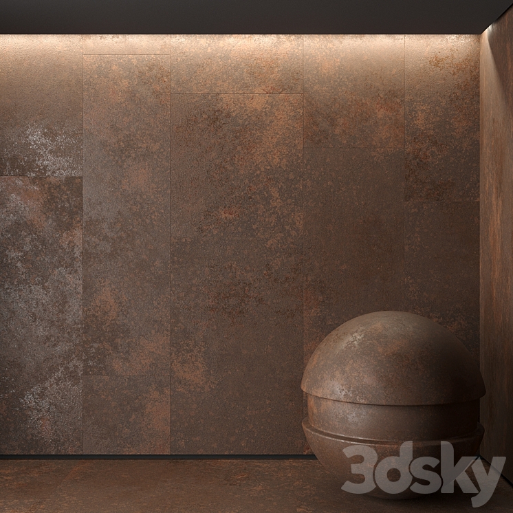 corten 3DS Max Model - thumbnail 1