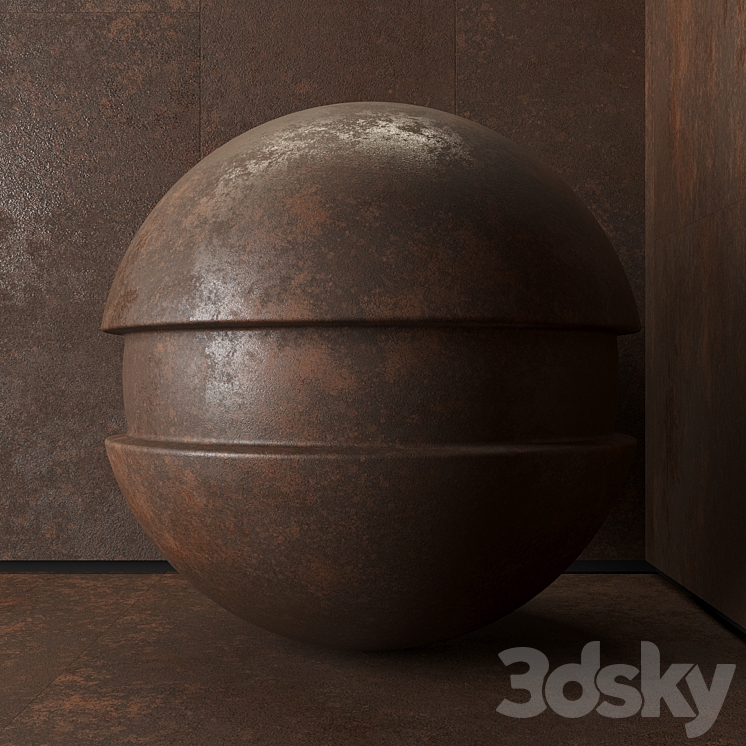 corten 3DS Max Model - thumbnail 2