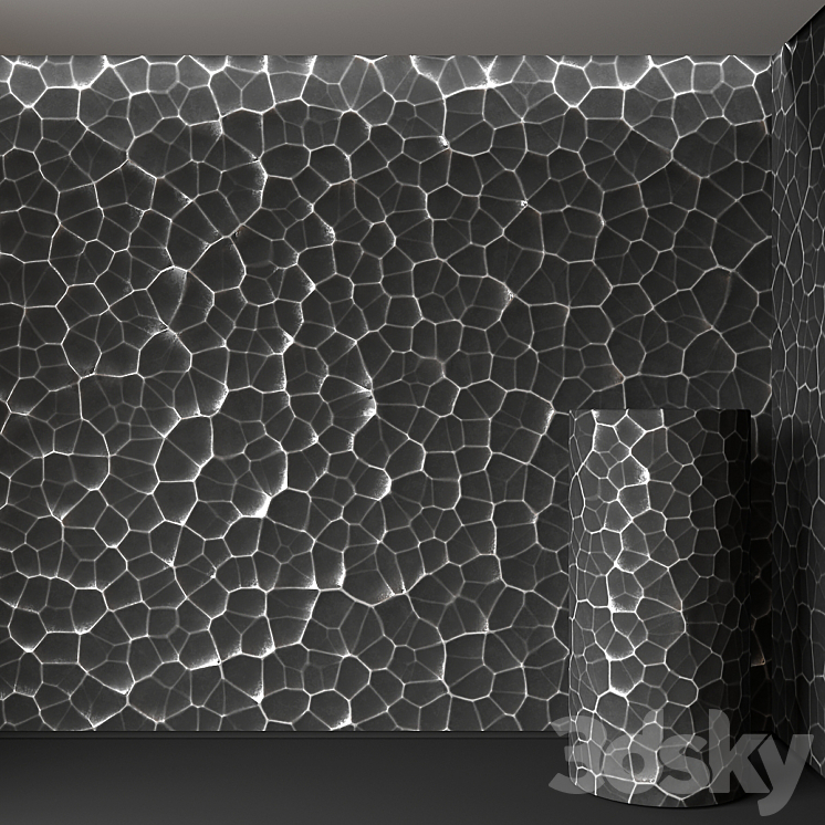 decorative  panel 3DS Max - thumbnail 2