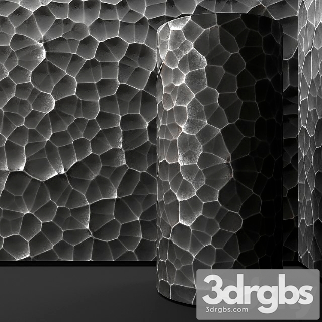 Metal Decorative panel 3dsmax Download - thumbnail 1