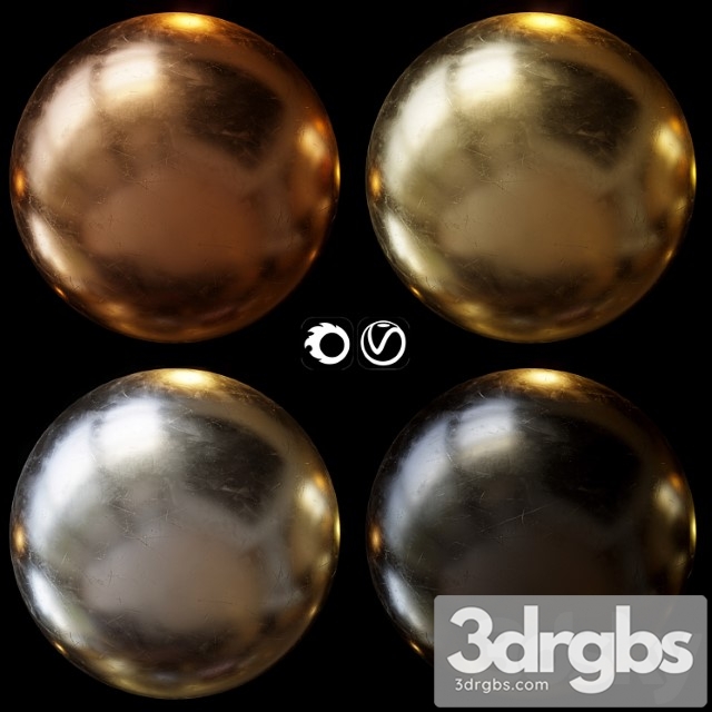 Metal Set 2 3dsmax Download - thumbnail 1