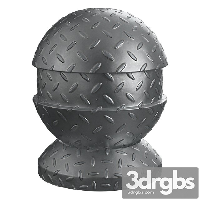 Metal threadplate 3dsmax Download - thumbnail 1