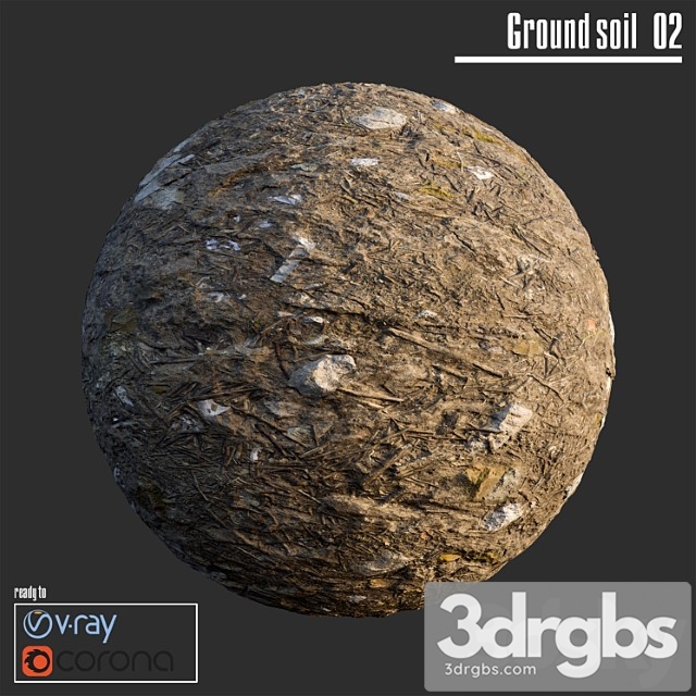 Ground soil 02 3dsmax Download - thumbnail 1