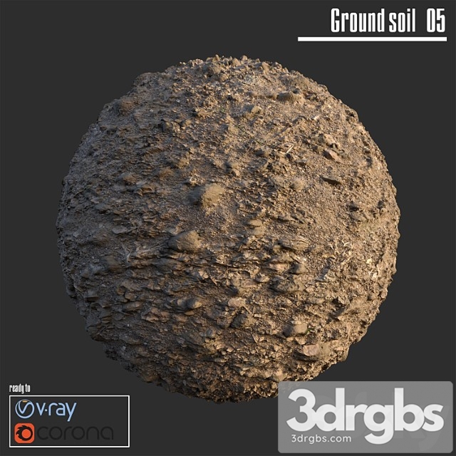 Ground soil 05 3dsmax Download - thumbnail 1