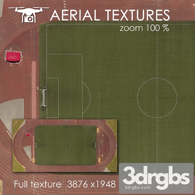 Soccer field 61 3dsmax Download - thumbnail 1