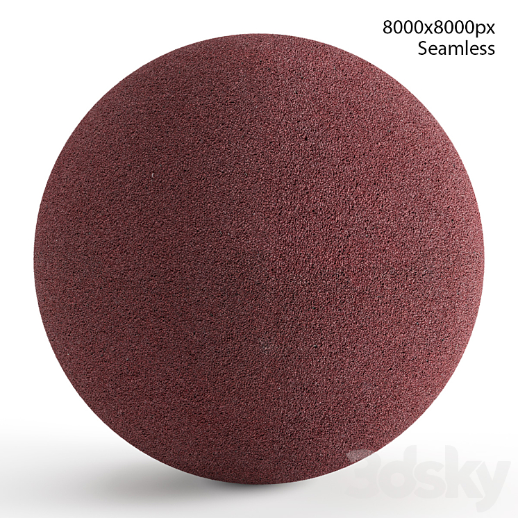 Seamless soft floor material for a playground or sports ground v2 3DS Max Model - thumbnail 1