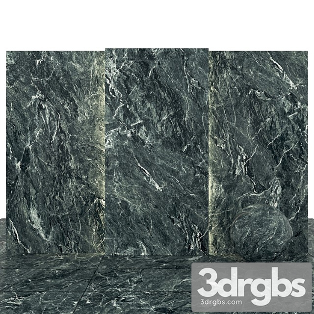 Alps Dark Green Marble 3dsmax Download - thumbnail 1