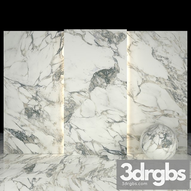 Arabescato marble 04 3dsmax Download - thumbnail 1