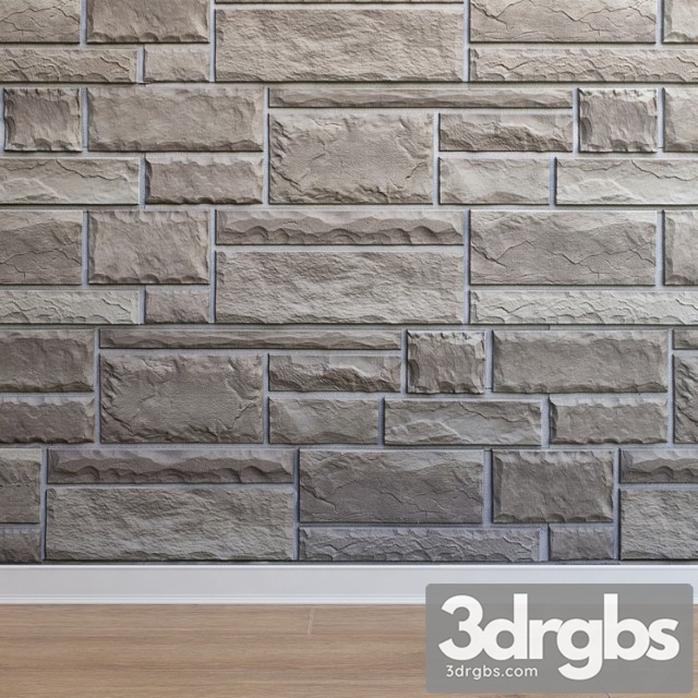 Artificial stone (stone 006) 3dsmax Download - thumbnail 1