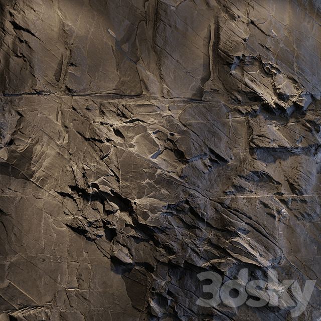 AVE ROCKWALL 1 (4K) 3DSMax File - thumbnail 1