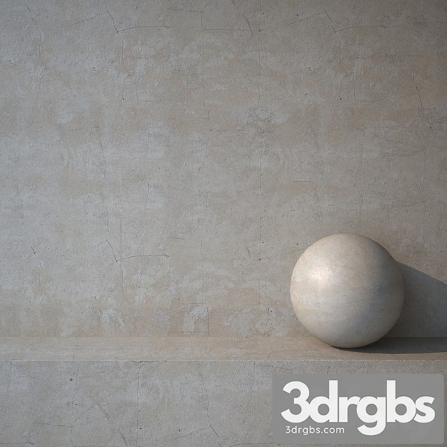 Beige stucco 6 3dsmax Download - thumbnail 1