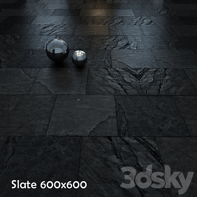 Black slate 3DSMax File - thumbnail 1