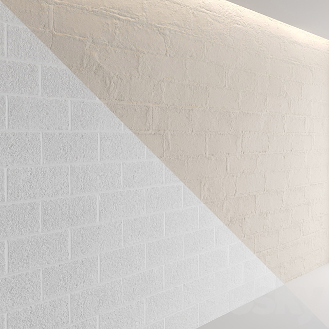 Block wall set 01 3DSMax File - thumbnail 5