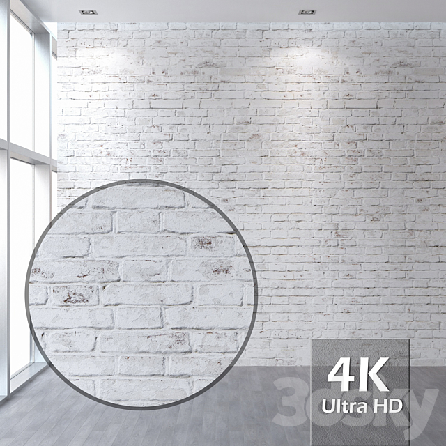 Brick wall 56 3ds Max - thumbnail 1