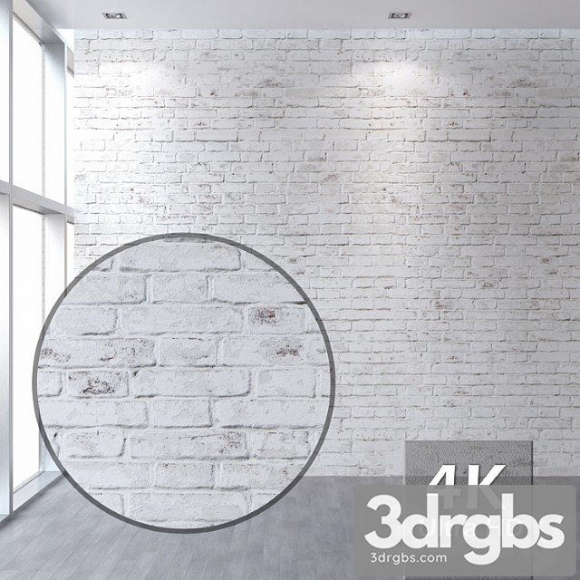 Brick wall 56 3dsmax Download - thumbnail 1