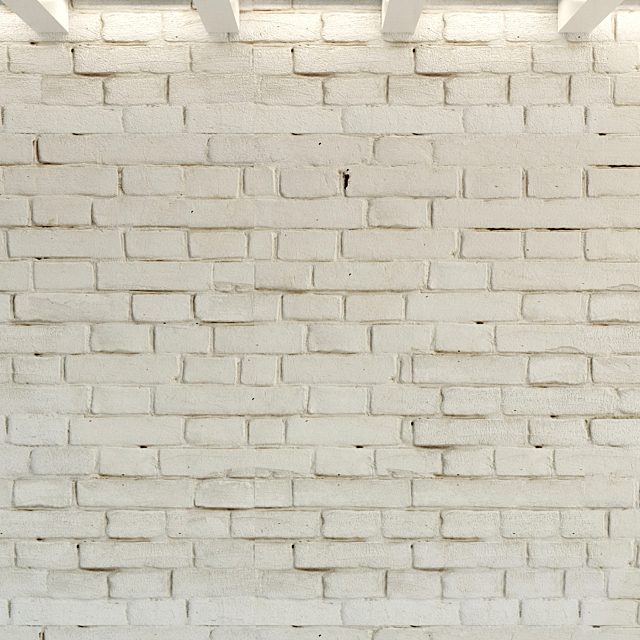 Brick wall. Old brick. 122 3DS Max Model - thumbnail 3