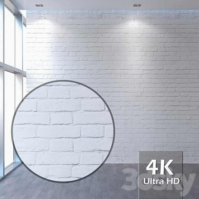 Bricklaying 55 (white) 3DSMax File - thumbnail 1