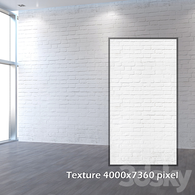 Bricklaying 55 (white) 3DSMax File - thumbnail 2