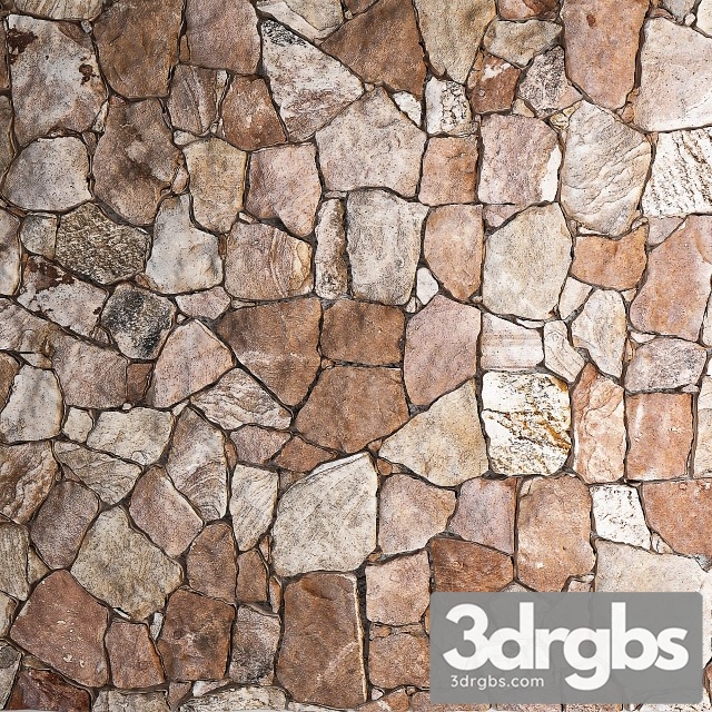 Bricks Wall 2 3dsmax Download - thumbnail 1