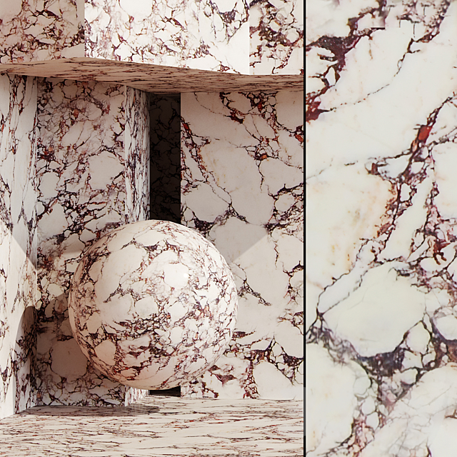 Calacatta viola marble 3DSMax File - thumbnail 1