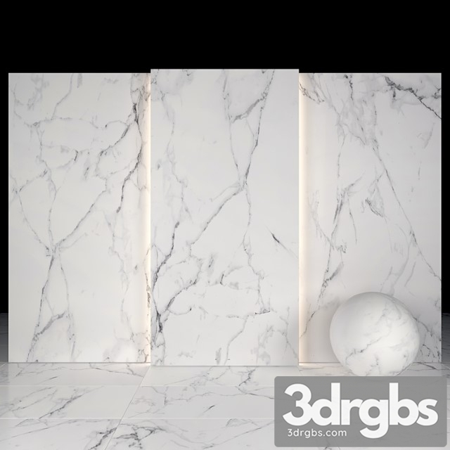 Carrara white marble 04 - thumbnail 1