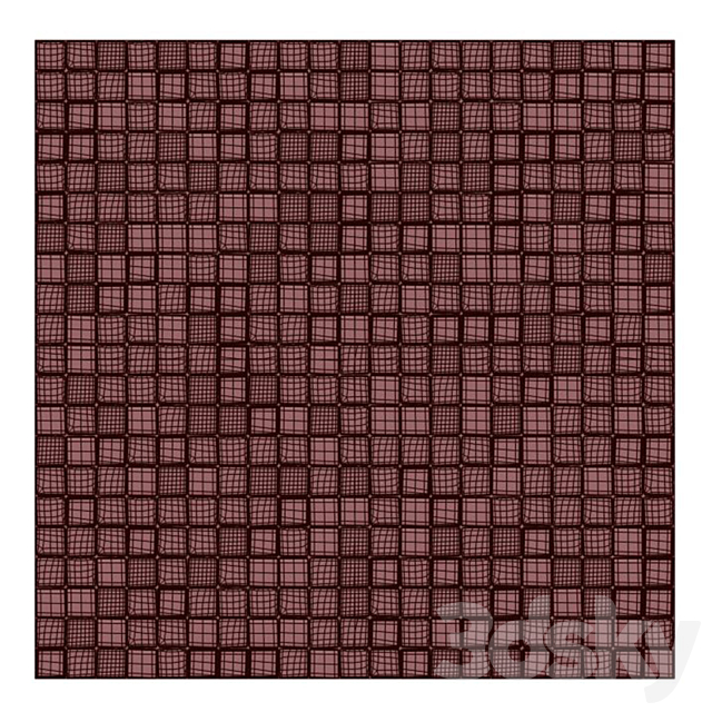 Ceramic tile set 02 – Terracotta 3DS Max Model - thumbnail 3