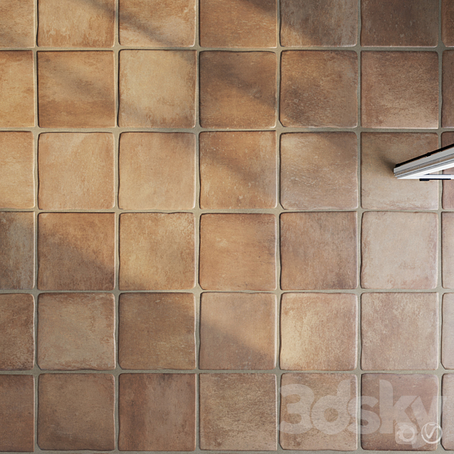 Ceramic tile set 02 – Terracotta 3DSMax File - thumbnail 2