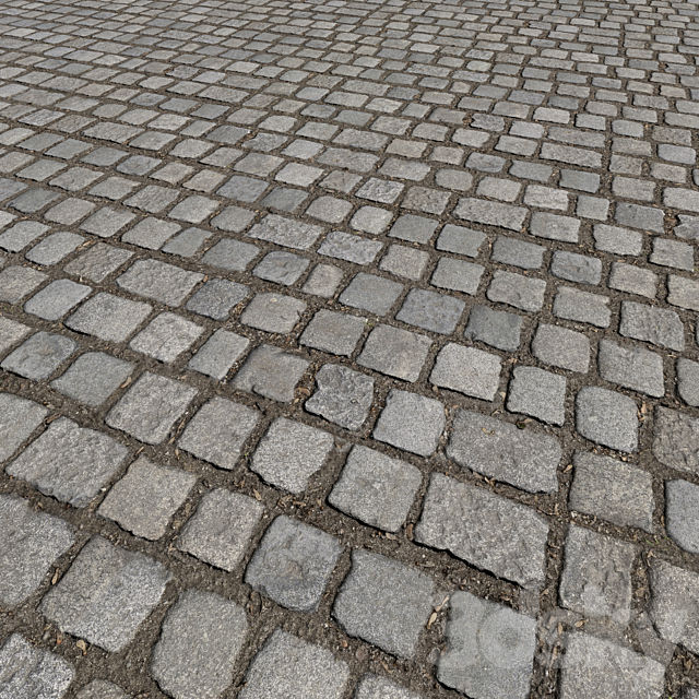 Cobblestones_1 3ds Max - thumbnail 1