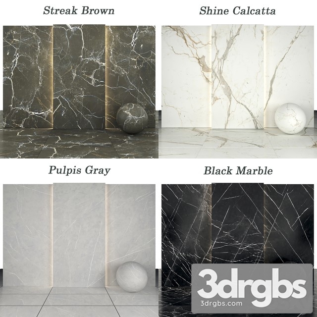 Collection Marble 10 3dsmax Download - thumbnail 1