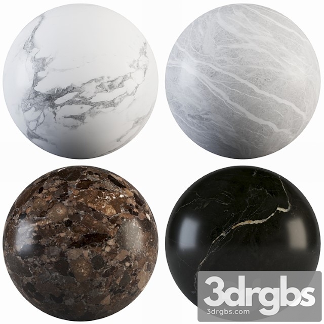 Collection marble 24 3dsmax Download - thumbnail 1