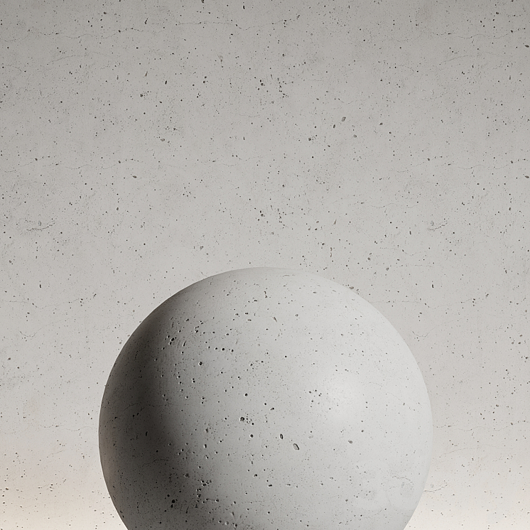 Concrete 3 material seamless pbr 3DS Max Model - thumbnail 2