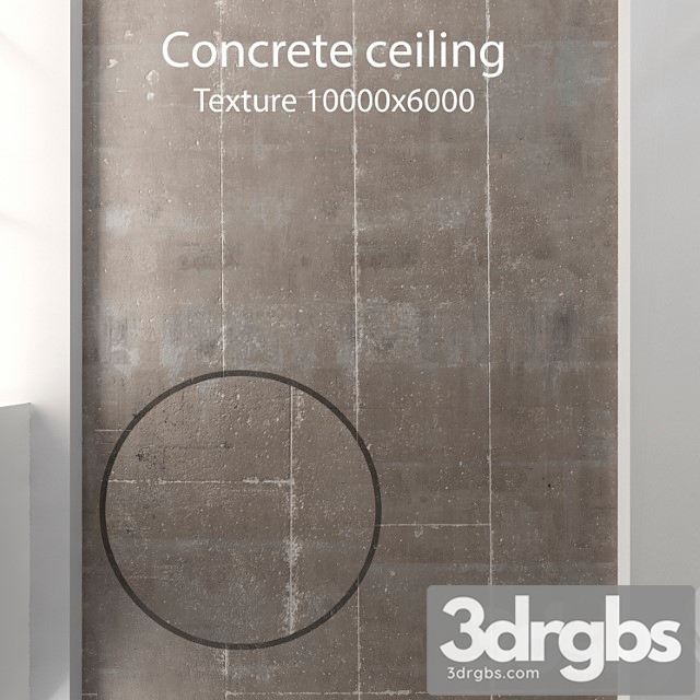 Concrete ceiling 16 3dsmax Download - thumbnail 1