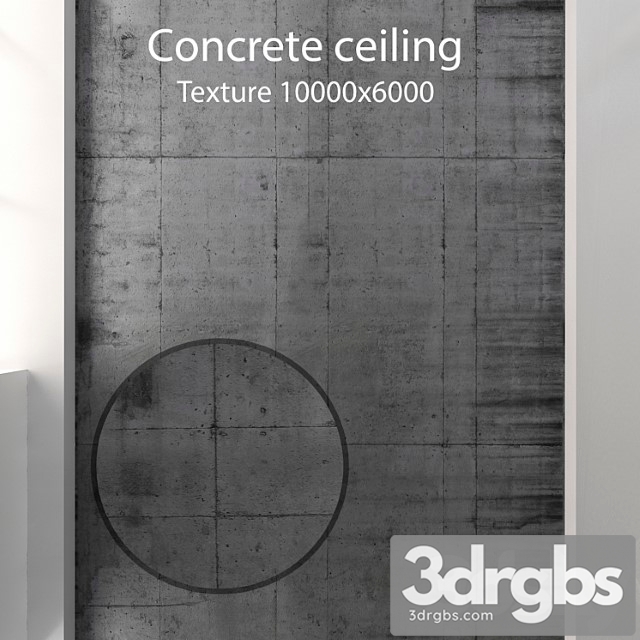 Concrete ceiling 29 3dsmax Download - thumbnail 1