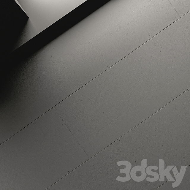 Concrete ceiling 35 3DS Max Model - thumbnail 3