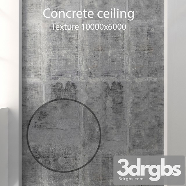 Concrete ceiling 8 3dsmax Download - thumbnail 1