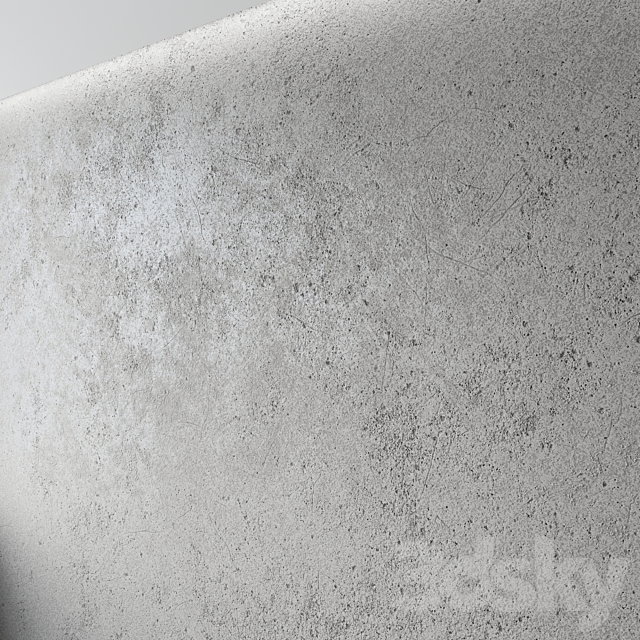 Concrete Plaster No. 10 3DS Max Model - thumbnail 2