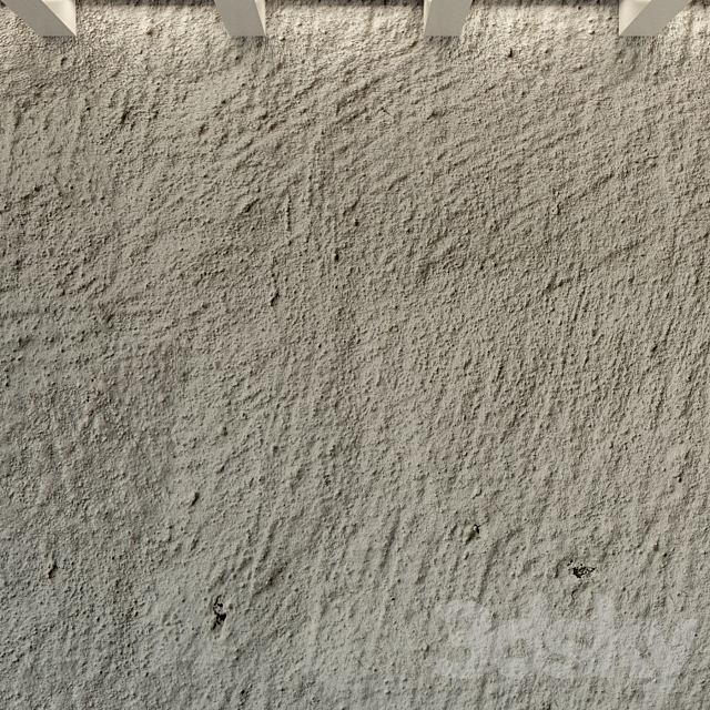 Concrete wall. Old concrete. 126 3DS Max Model - thumbnail 2