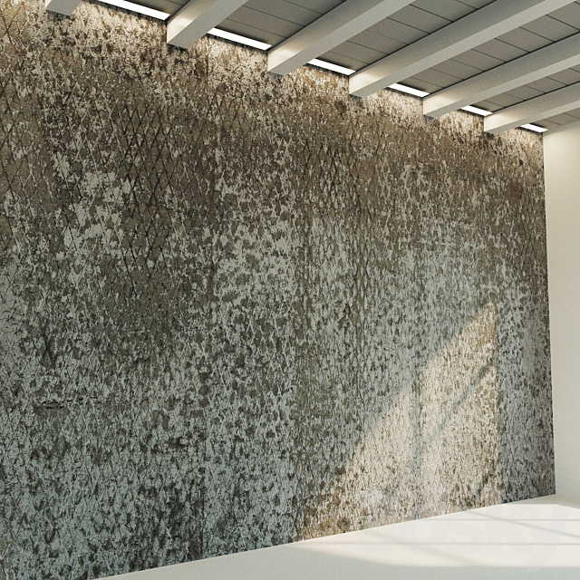 Concrete wall. Old concrete. 23 3ds Max - thumbnail 2