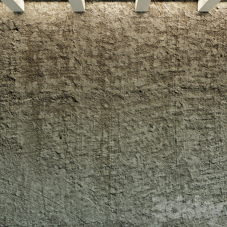 Concrete wall. Old concrete. 51 3DS Max - thumbnail 2