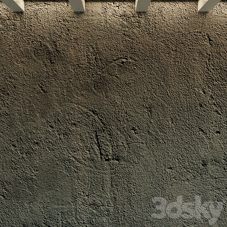 Concrete wall. Old concrete. 57 3DS Max - thumbnail 2