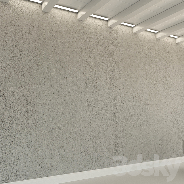 Concrete wall. Old plaster. 149 3DSMax File - thumbnail 3