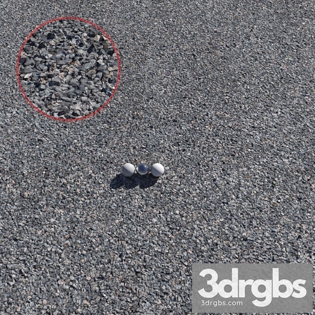 Crushed gravel 3dsmax Download - thumbnail 1