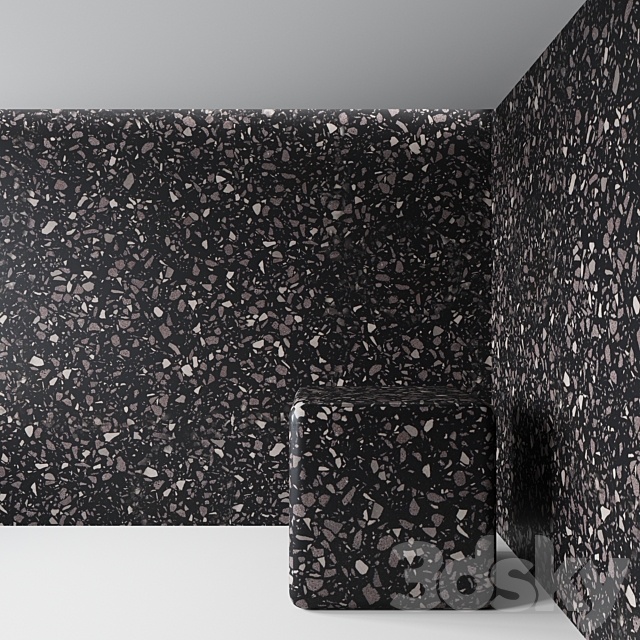 Dark terrazzo 3DSMax File - thumbnail 1