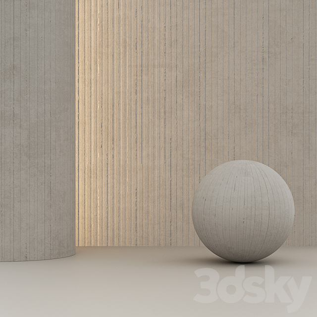 Decorative plaster 06 3ds Max - thumbnail 1